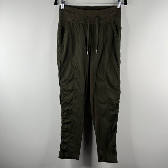 Lululemon Women's Street To Studio Pant II Unlined 28" Pants Size 6 Dark Olive - Picture 3 of 9